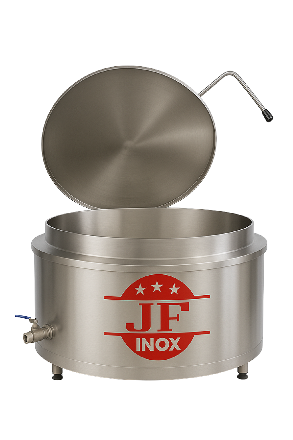 caldeirão inox jf